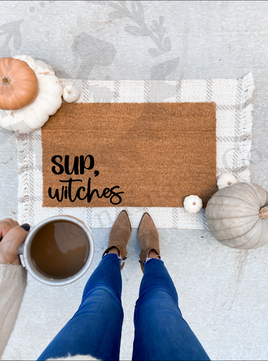 Fall Doormat |Welcome mat | Halloween Doormat | Football | Football Doormat