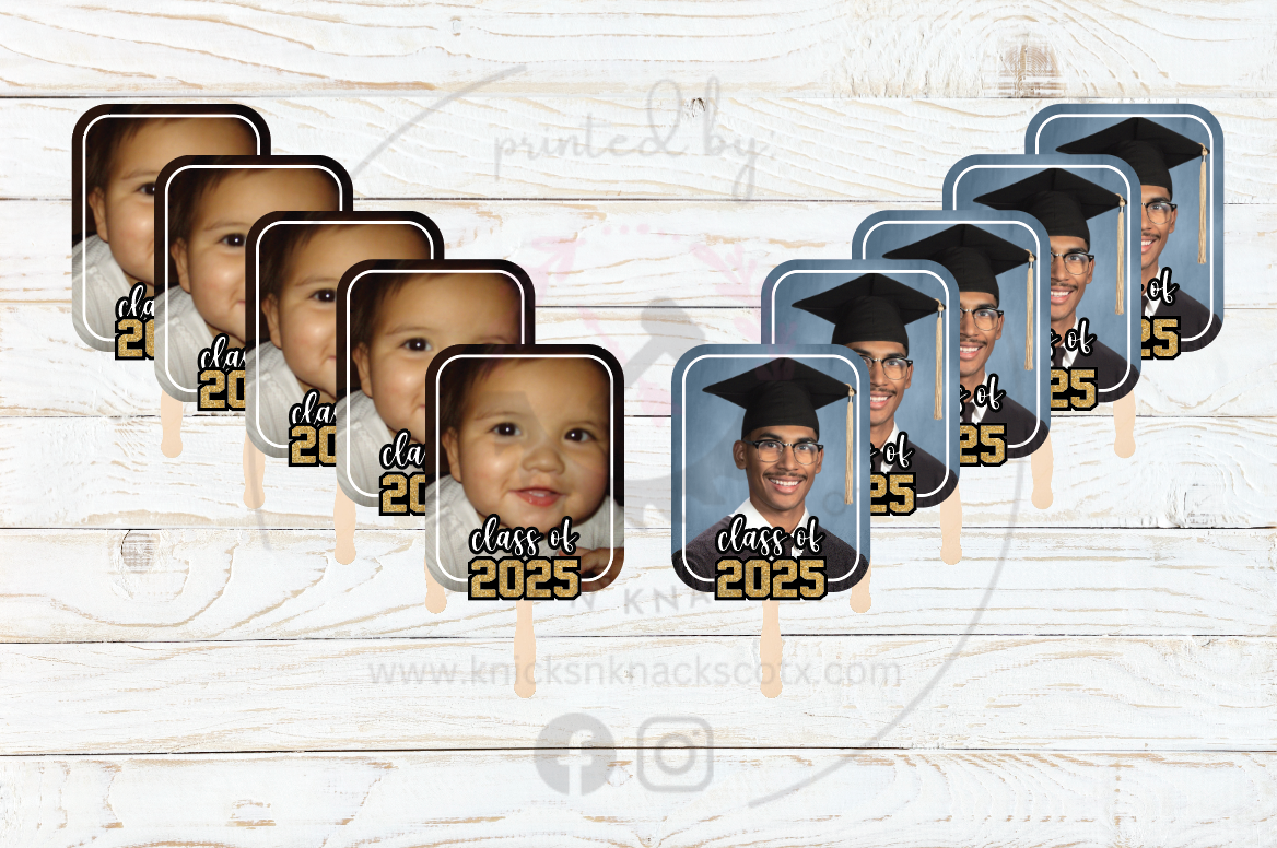Graduation Fans (4 Count)