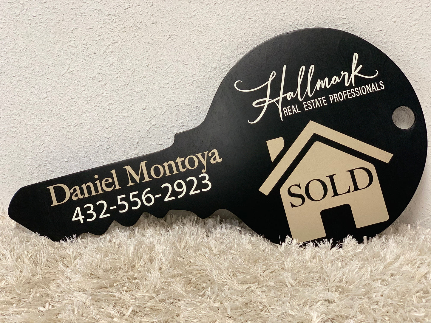 Customizable Key Sign | Realtor Key Sign | Marketing Sign | Closing Sign