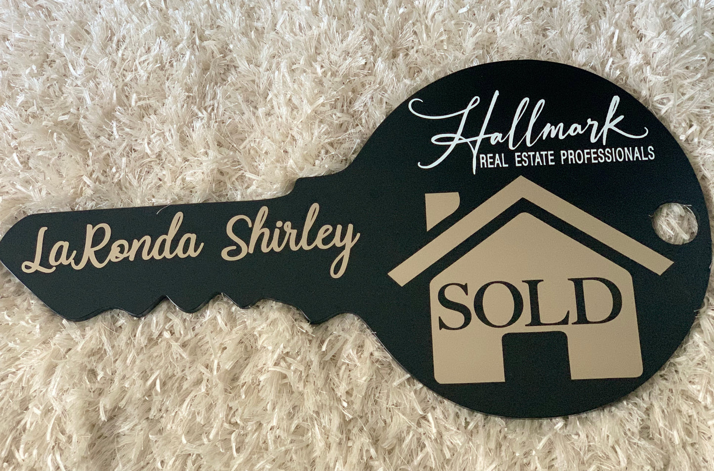 Customizable Key Sign | Realtor Key Sign | Marketing Sign | Closing Sign