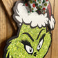 Grinch Door Hanger | Mrs.Grinch | Christmas Door Hanger