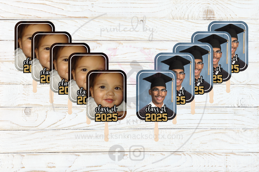 Graduation Fans (4 Count)